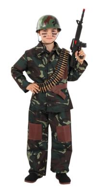 Soldat camuflatge nen