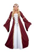 Disfraz dama medieval 