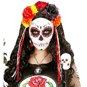 Diadema flores Catrina