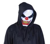 Máscara payaso loco con luz