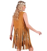 Chaleco hippie mujer