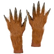 Guantes lobo con pelo