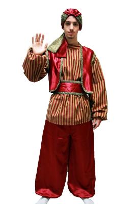 Paje negro rallado granate