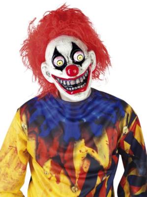 Máscara the clown ojos móviles