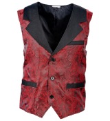 Chaleco jacquard vintage