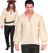 Camisa medieval o pirata