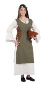 Mujer medieval sobrevesta