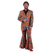 Americana y pantalones flower power