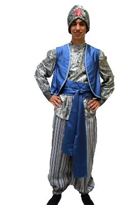 Paje negro color plata