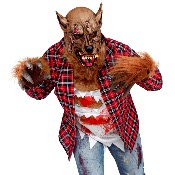 Guantes lobo con pelo
