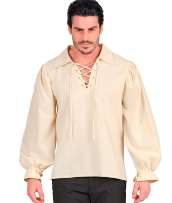 Camisa medieval o pirata