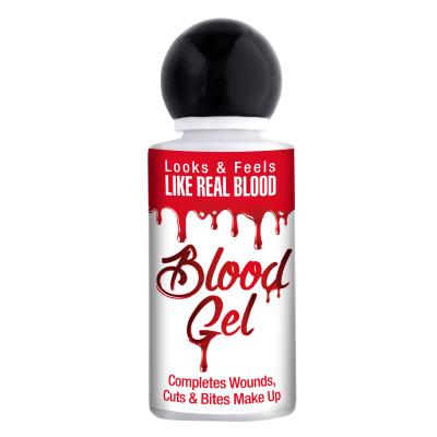 Botella sangre en gel