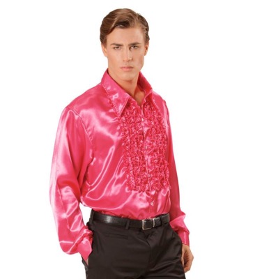 Camisa disco fucsia
