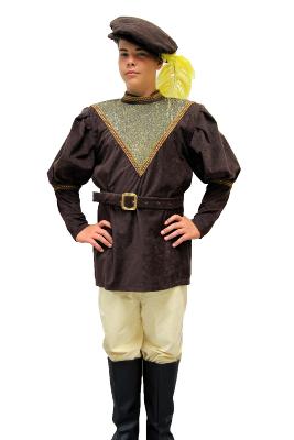 Paje blanco o rubio marrón