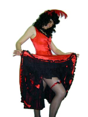 Cancan corpiño y falda