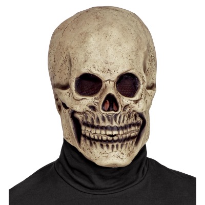Máscara látex calavera cabeza entera