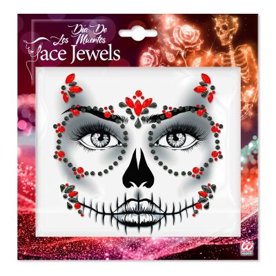 Gemas cara día de los muertos