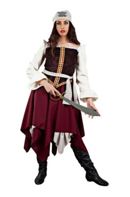 Pirata corsaria de los mares