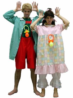 Niño y niña