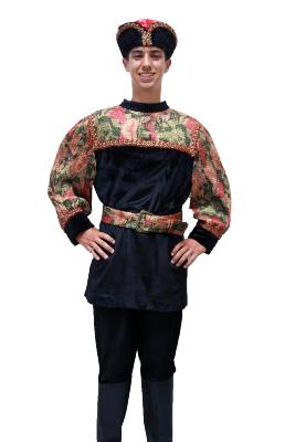 Paje blanco o rubio negro y rojo