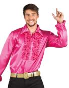 Camisa disco chorreras