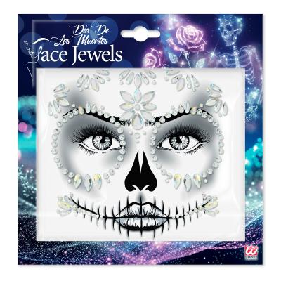 Gemas cara día de los muertos diamante