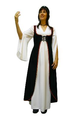 Brial corpiño negro