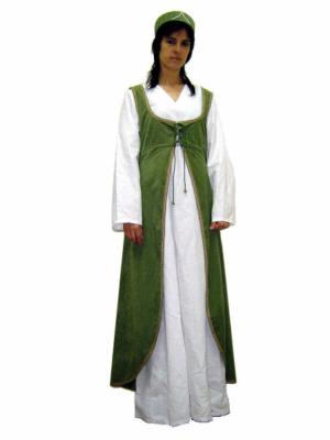 Brial corpiño verde